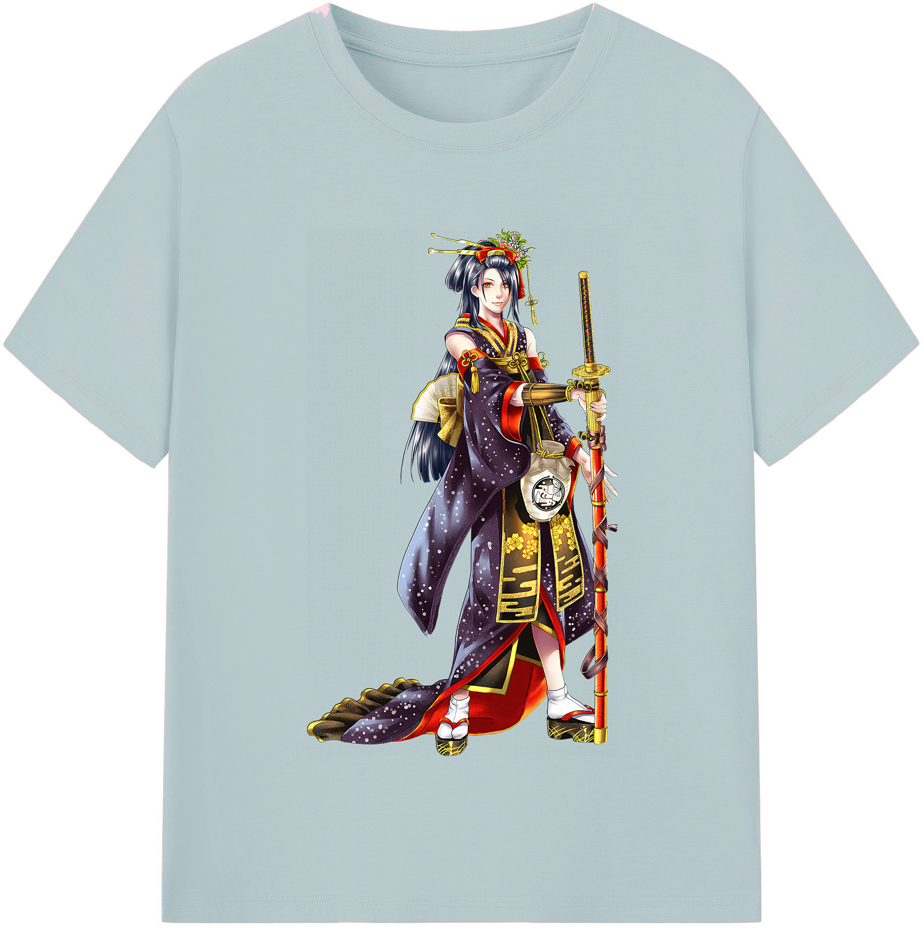 （画像用） 刀剣乱舞 Touken Ranbu 綿100％半袖Tシャツ（フロントプリント）